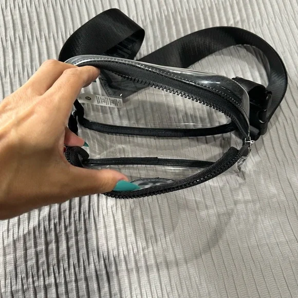 lululemon athletica Clear and Black Belt Bag - Picture 5 of 5